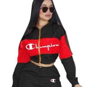 Champion cropped jacket